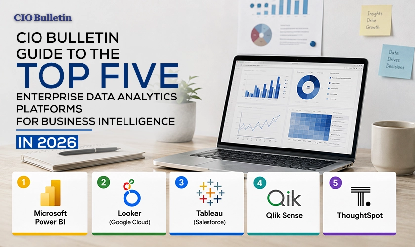 CIO Bulletin Guide to the Top Five Enterprise Data Analytics Platforms For Business Intelligence in 2026